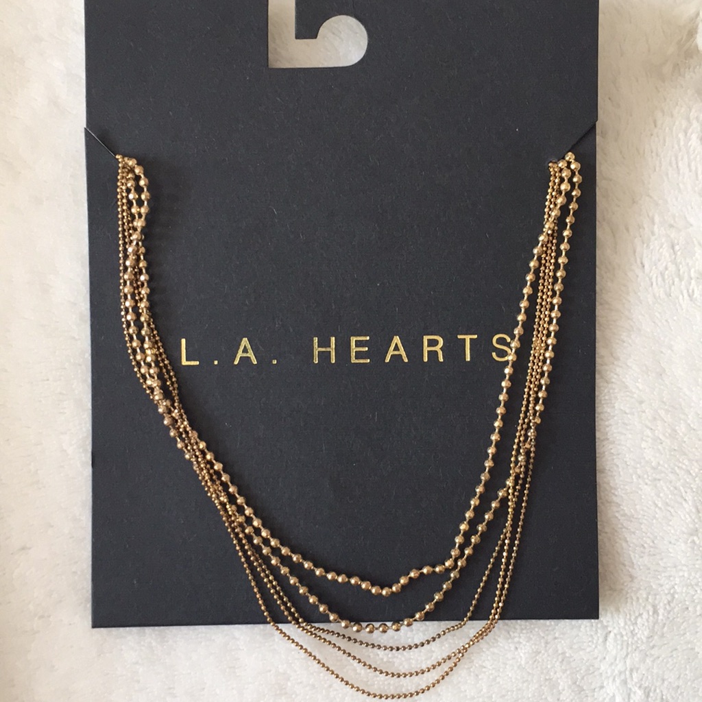 Pacsun Gold Layered Choker